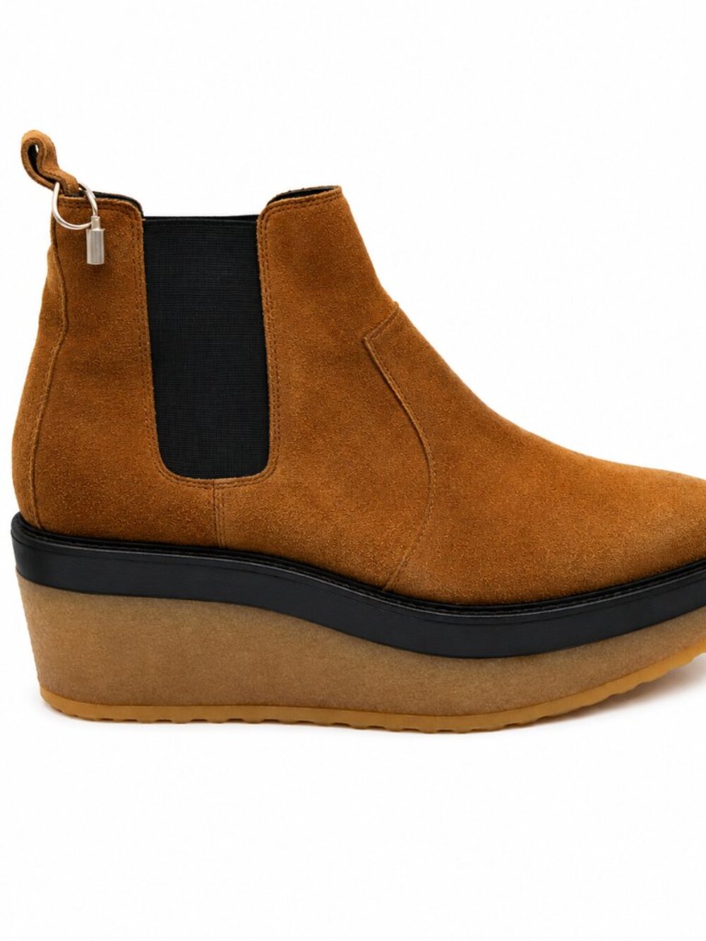 Pierre Hardy Chelsea Platform Boots Suede EU 40 - 9/9.5 US